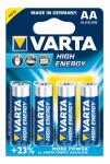 Varta High Energy Alkaline Batterie 4906 / Blister  1,5 V	 2930 mAh 