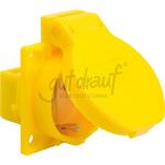 Schutzkontakt-Einbau-Steckdosen  gelb (RAL 1023) 