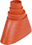 Mast-Tülle  		für Rohr-Ø 38 - 60 mm Farbe: rot 