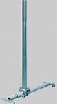 Dachsparren-Teleskophalter 	Sparrenabstand 50-95 cm 