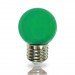 LED Tropfen E27, 2W, grün 