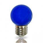 LED Tropfen E27, 2W blau 