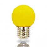 LED Tropfen E27, 2W gelb 