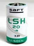 Saft Lithium Rundzelle LSH20  3,6 V  13000 mAh 