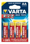 Varta Max-Tech Alkaline 4706  1,5 V	 2950 mAh 