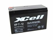XCELL XP 7-12 Bleiakku 12V  7Ah 