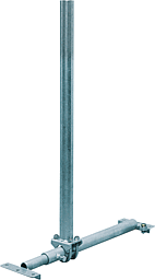 Dachsparren-Teleskophalter 		Sparrenabstand 90-120 cm 