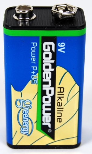 Golden Power Alkaline Batterie LR 22  1,5V	470 mAh 
